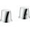 2-otworowa bateria termostatyczna na brzeg wanny Chrom AXOR Starck Organic Axor (12422000)