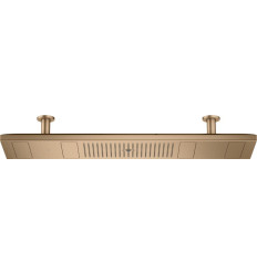 ShowerHeaven 1200/300 4jet z oświetleniem 3500 K Brąz Szczotkowany AXOR ShowerSolutions Axor (12427140)