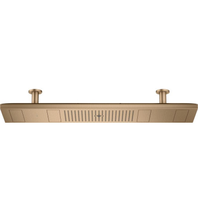 ShowerHeaven 1200/300 4jet z oświetleniem 3500 K Brąz Szczotkowany AXOR ShowerSolutions Axor (12427140)