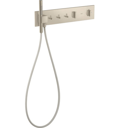 Moduł termostatyczny 540/110 do 3 odbiorników, podtynkowy Nikiel Szczotkowany AXOR ShowerComposition Axor (12572820)