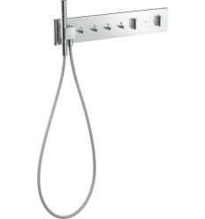 Moduł termostatyczny 610/110 do 4 odbiorników, podtynkowy Chrom AXOR ShowerComposition Axor (12573000)