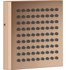 Prysznic na ramiona 110/110 1jet Czerwony Złoty Polerowany AXOR ShowerComposition Axor (12596300)