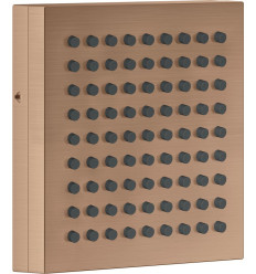 Prysznic na ramiona 110/110 1jet Czerwony Złoty Szczotkowany AXOR ShowerComposition Axor (12596310)