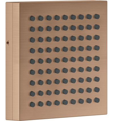 Prysznic na ramiona 110/110 1jet Czerwony Złoty Szczotkowany AXOR ShowerComposition Axor (12596310)