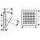 Prysznic na ramiona 110/110 1jet Czarny Chrom Polerowany AXOR ShowerComposition Axor (12596330)