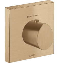 Bateria termostatyczna HighFlow 120/120, podtynkowa Brąz Szczotkowany AXOR Starck Organic Axor (12712140)