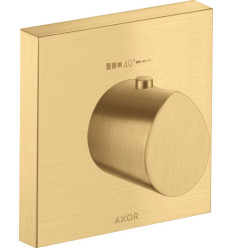 Bateria termostatyczna HighFlow 120/120, podtynkowa Złoty Optyczny Szczotkowany AXOR Starck Organic Axor (12712250)