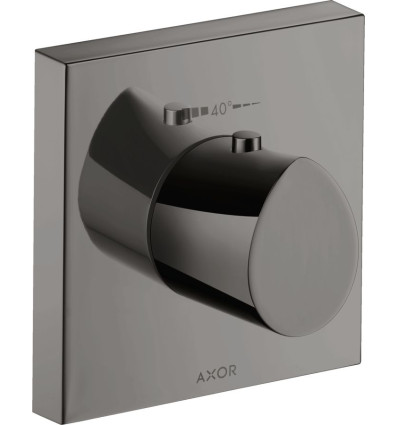 Bateria termostatyczna HighFlow 120/120, podtynkowa Czarny Chrom Polerowany AXOR Starck Organic Axor (12712330)