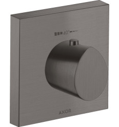 Bateria termostatyczna HighFlow 120/120, podtynkowa Czarny Chrom Szczotkowany AXOR Starck Organic Axor (12712340)