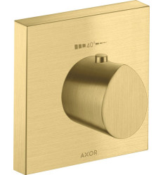 Bateria termostatyczna HighFlow 120/120, podtynkowa Mosiądz Szczotkowany AXOR Starck Organic Axor (12712950)