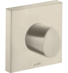 Zawór odcinający 120/120, podtynkowy Nikiel Szczotkowany AXOR Starck Organic Axor (12771820)
