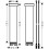 Zestaw przedłużający 230 mm do przyłącza sufitowego ShowerHeaven 1200/300 4jet Chrom AXOR ShowerSolutions Axor (13603000)