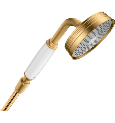 Główka prysznicowa 100 1jet Mosiądz Szczotkowany AXOR Montreux Axor (16320950)