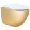 Misa wc wisząca z deską Carlo Mini Tornado NF Gold White Rea (REA-C6808)