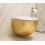 Misa wc wisząca z deską Carlo Mini Tornado NF Gold White Rea (REA-C6808)