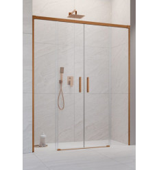 Drzwi prysznicowe 140 Idea Brushed Copper DWD Radaway (387124-93-01)