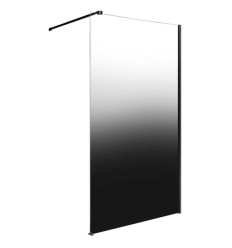 Ścianka prysznicowa 110x195 Aero Ombre Black/Black Rea (REA-K2461)