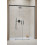 Drzwi prysznicowe 140 Idea Brushed GunMetal DWD Radaway (387124-92-01)