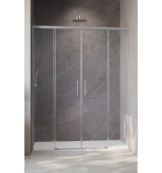 Drzwi prysznicowe 140 Idea Brushed Nickel DWD Radaway (387124-91-01)
