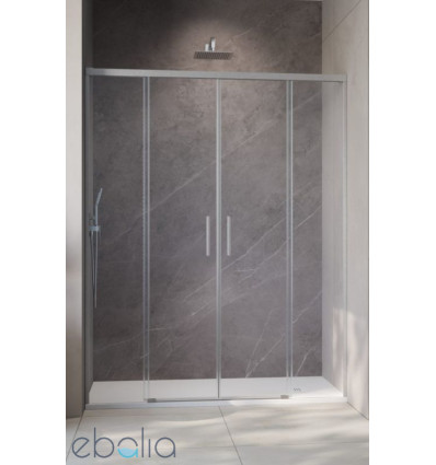 Drzwi prysznicowe 140 Idea Brushed Nickel DWD Radaway (387124-91-01)
