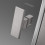 Kabina prysznicowa 80x70 Nes Brushed Nickel KDJ I Radaway (10022080-91-01L + 10039070-01-01)
