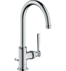Jednouchwytowa bateria umywalkowa 210 z kompletem odpływowym z cięgłem Chrom AXOR Montreux Axor (16517000)