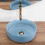 Umywalka nablatowa Sami L. Blue Shiny Rea (REA-U6619)