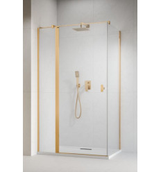 Kabina prysznicowa 80x70 Nes Gold KDJ II Radaway (10032080-09-01L + 10039070-01-01)