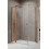 Kabina prysznicowa 80x70 Nes Brushed Copper KDJ II Radaway (10032080-93-01L + 10039070-01-01)
