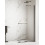 Kabina walk-in 80 Smart Black New Trendy (EXK-4189)