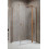 Kabina prysznicowa 100x70 Nes Brushed Copper KDJ II Radaway (10032100-93-01R + 10039070-01-01)