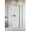 Kabina prysznicowa 90x70 Nes Brushed GunMetal KDJ II Radaway (10032090-92-01R + 10039070-01-01)