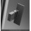 Kabina prysznicowa 90x70 Nes Brushed GunMetal KDJ II Radaway (10032090-92-01R + 10039070-01-01)