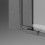 Kabina prysznicowa 90x70 Nes Brushed GunMetal KDJ II Radaway (10032090-92-01R + 10039070-01-01)