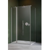 Kabina prysznicowa 80x70 Nes Brushed Nickel KDJ II Radaway (10032080-91-01L + 10039070-01-01)