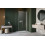 Kabina prysznicowa 100x70 Nes Brushed Nickel KDJ II Radaway (10032100-91-01R + 10039070-01-01)