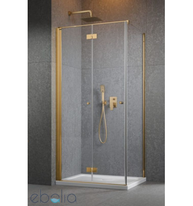 Kabina prysznicowa 80x70 Nes Gold KDJ B Radaway (10025080-09-01L + 10039070-01-01)