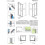 Kabina prysznicowa 80x70 Nes Gold KDJ B Radaway (10025080-09-01R + 10039070-01-01)