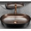 Umywalka nablatowa Cleo 61 Copper Brush/Black Rea (REA-U6383)