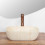 Umywalka nablatowa Belinda Mini Travertine Matt Rea (REA-U4700)