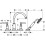 4-otworowa bateria wannowa do montażu na cokole z płytek z uchwytami jednoramiennymi Stal AXOR Montreux Axor (16554800)
