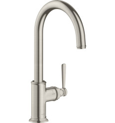 Jednouchwytowa bateria kuchenna 260 z obrotową wylewką Stal Szlachetna Finish AXOR Montreux Axor (16580800)