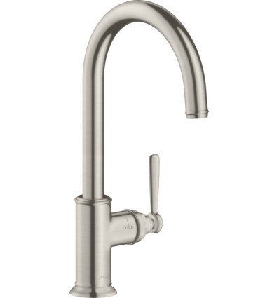 Jednouchwytowa bateria kuchenna 260 z obrotową wylewką Stal Szlachetna Finish AXOR Montreux Axor (16580800)