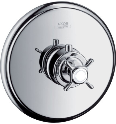Bateria termostatyczna HighFlow z uchwytem krzyżowym, podtynkowa Chrom AXOR Montreux Axor (16815000)