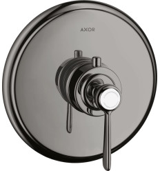 Bateria termostatyczna z uchwytem jednoramiennym, podtynkowa Czarny Chrom Polerowany AXOR Montreux Axor (16823330)
