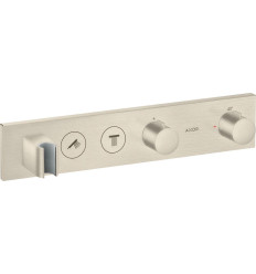 Moduł termostatyczny 460/90 do 2 odbiorników, podtynkowy Nikiel Szczotkowany AXOR ShowerSolutions Axor (18355820)
