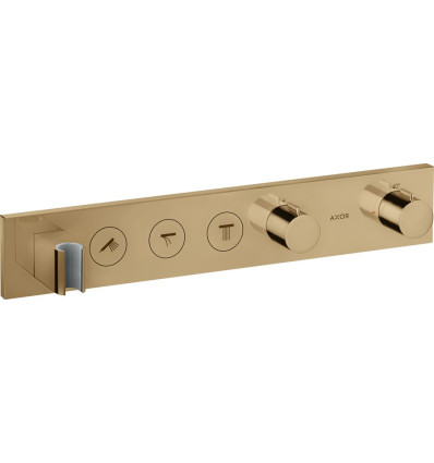Moduł termostatyczny Select 530/90 do 3 odbiorników, podtynkowy Brąz Polerowany AXOR ShowerSolutions Axor (18356130)