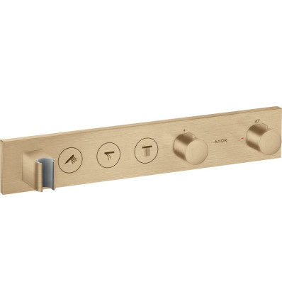 Moduł termostatyczny Select 530/90 do 3 odbiorników, podtynkowy Brąz Szczotkowany AXOR ShowerSolutions Axor (18356140)