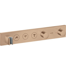 Moduł termostatyczny Select 530/90 do 3 odbiorników, podtynkowy Czerwony Złoty Szczotkowany AXOR ShowerSolutions Axor (18356310)