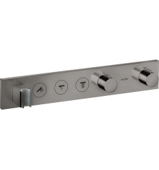 Moduł termostatyczny Select 530/90 do 3 odbiorników, podtynkowy Czarny Chrom Polerowany AXOR ShowerSolutions Axor (18356330)